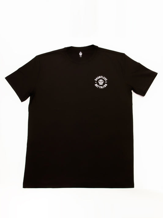 LEGACY - RELAXED TEE (WHITE ON BLACK)