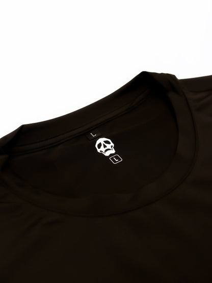 LEGACY - RELAXED TEE (WHITE ON BLACK)